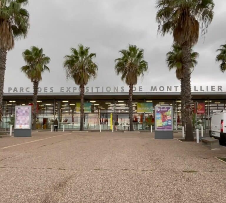 Parc des Expositions de Montpellier pendant le salon SETT