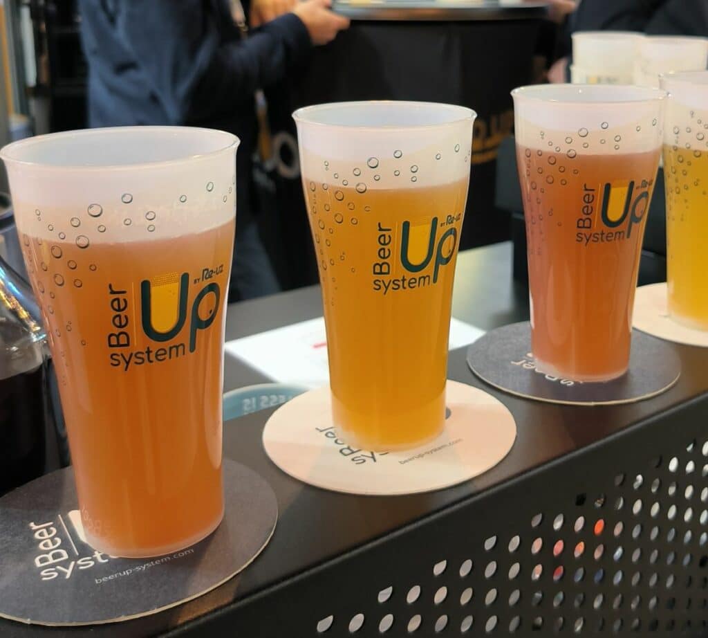 Verres à bière personnalisés avec le logo Beer Up